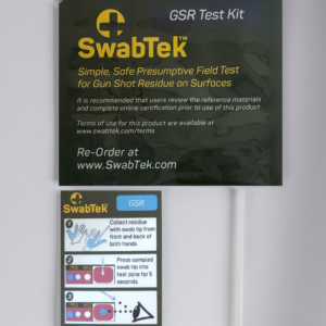 Gunshot Residue Test Kit - 25 Pack