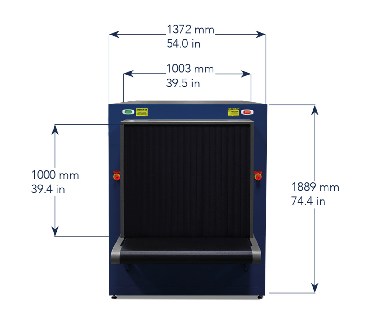 AWLS IS100X X-Ray Large Baggage & Parcel Scanner - Image 2
